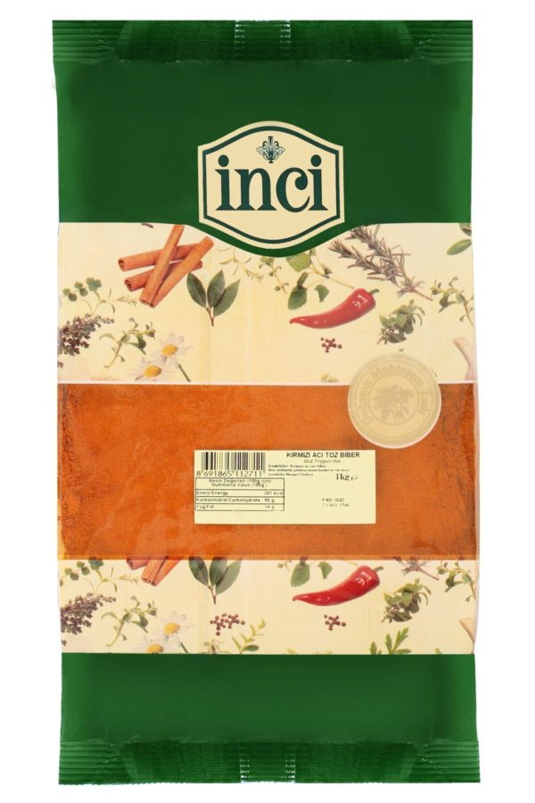 Kırmızı Acı Toz Biber 1kg