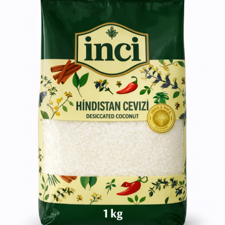 İNCİ BAHARAT - HİNDİSTAN CEVİZİ 1 KG YAĞLI