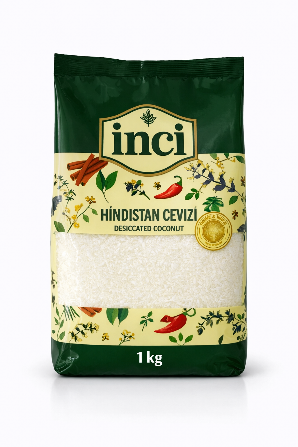 İNCİ BAHARAT - HİNDİSTAN CEVİZİ 1 KG YAĞLI - Görsel 2