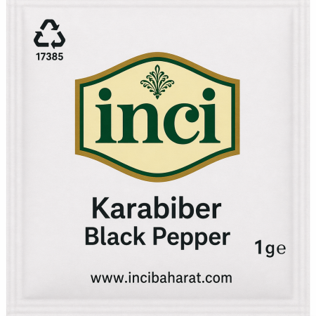 İNCİ BAHARAT - TEK KULLANIMLIK KARABİBER (1 GRAM - 3000 ADET)