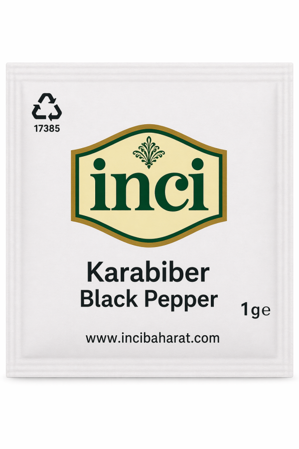 İNCİ BAHARAT - TEK KULLANIMLIK KARABİBER (1 GRAM - 3000 ADET)
