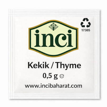 İNCİ BAHARAT - TEK KULLANIMLIK KEKİK (0,5 GRAM - 2000 ADET)