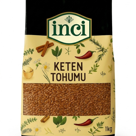 İnci Baharat - Keten Tohumu 1 Kg.