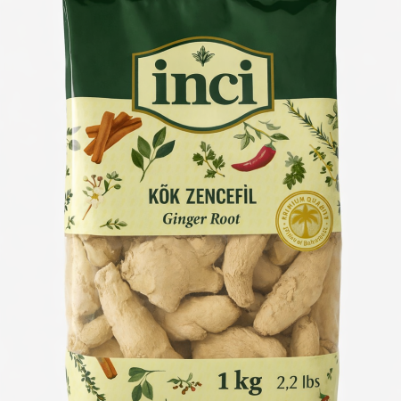 İnci Baharat - Zencefil Kök 1 Kg.