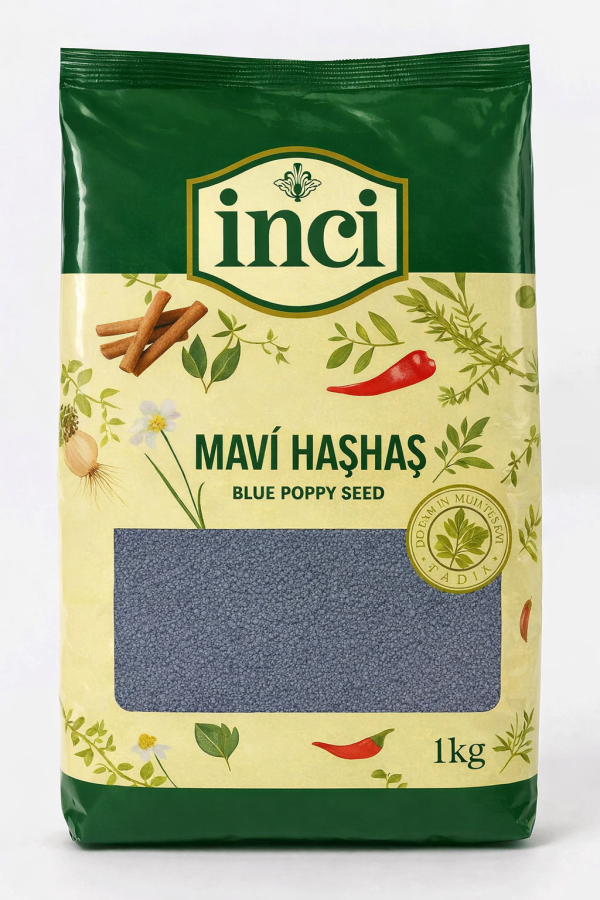 İNCİ BAHARAT - HAŞHAŞ MAVİ 1kg.
