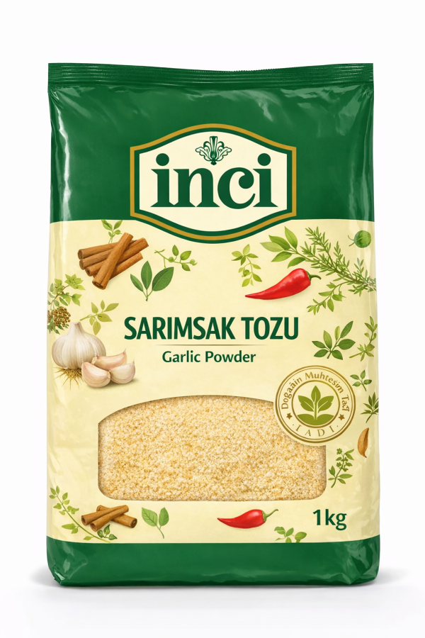 İNCİ BAHARAT - SARIMSAK TOZU 1 kg.