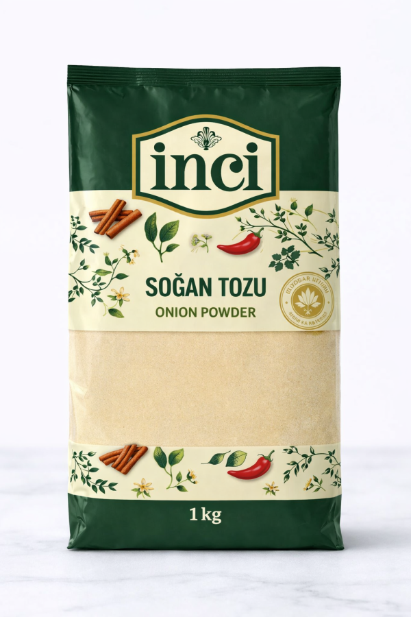 İnci Baharat - Soğan Tozu 1 Kg.