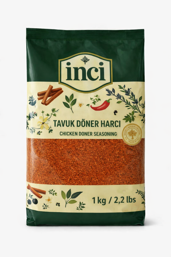 İnci Baharat - Tavuk Döner Harcı 1 Kg.