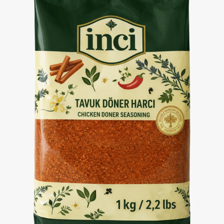 İnci Baharat - Tavuk Döner Harcı 1 Kg.