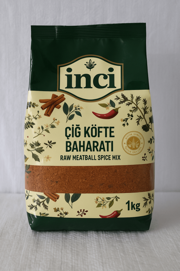 İnci Baharat - Çiğ Köfte Baharatı 1 Kg.