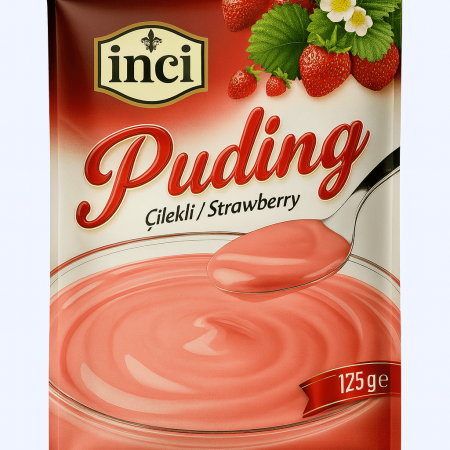 İnci Baharat - Puding Çilekli 1 Kg.