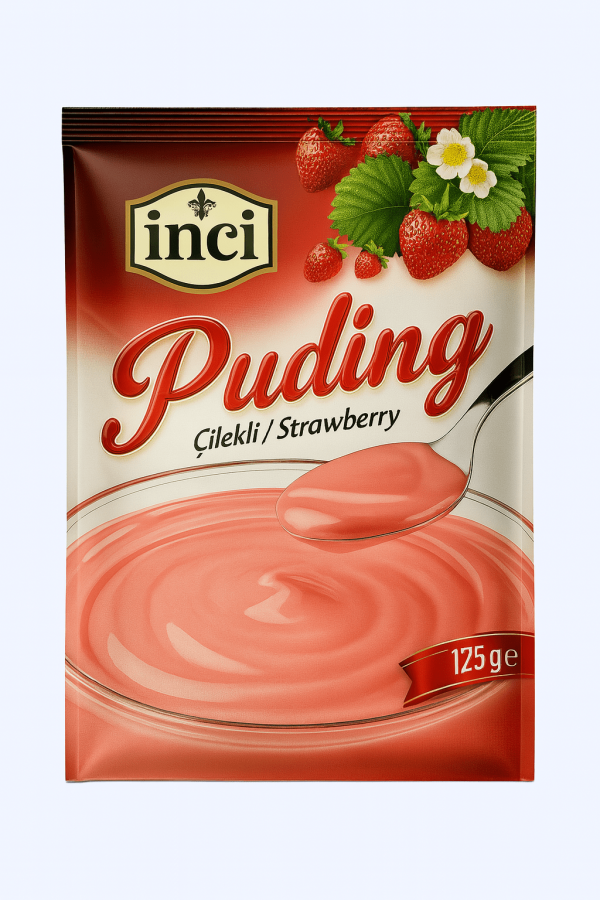 İnci Baharat - Puding Çilekli 1 Kg.