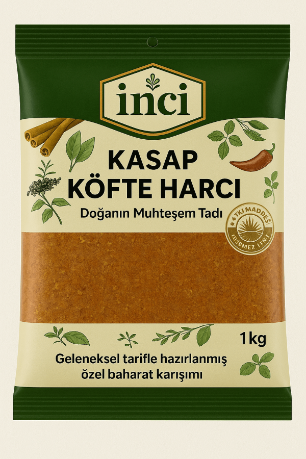 İnci Baharat - Kasap Köfte Harcı 1 Kg.