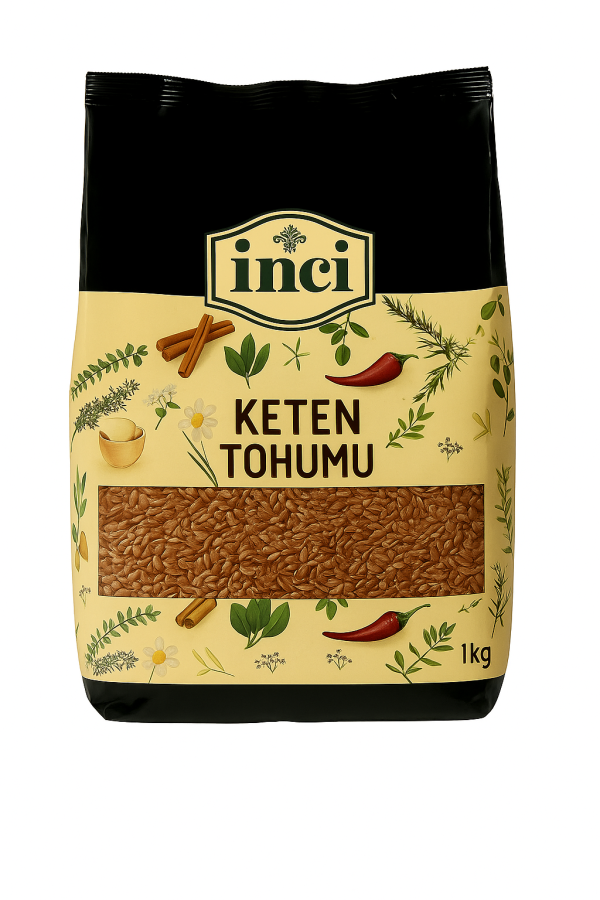 İnci Baharat - Keten Tohumu 1 Kg.