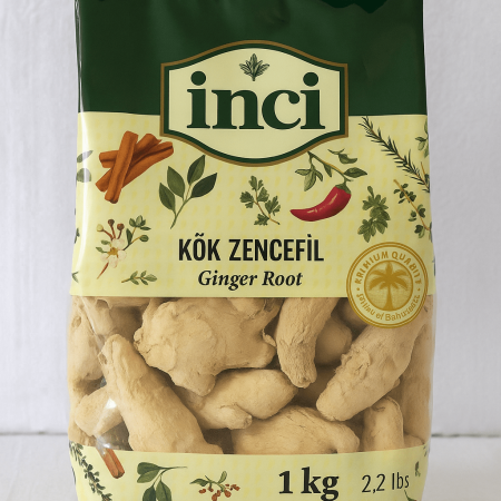 İnci Baharat - Zencefil Kök 1 Kg.