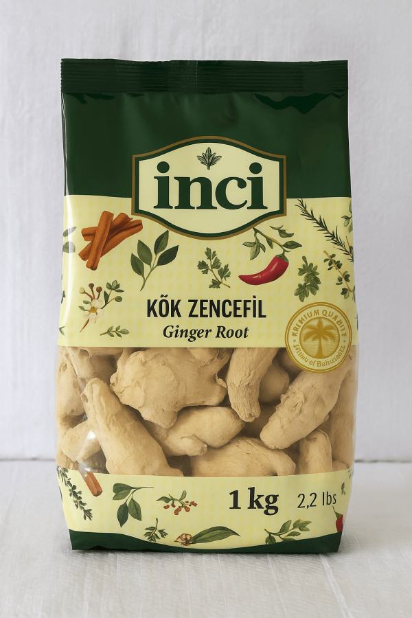 İnci Baharat - Zencefil Kök 1 Kg.