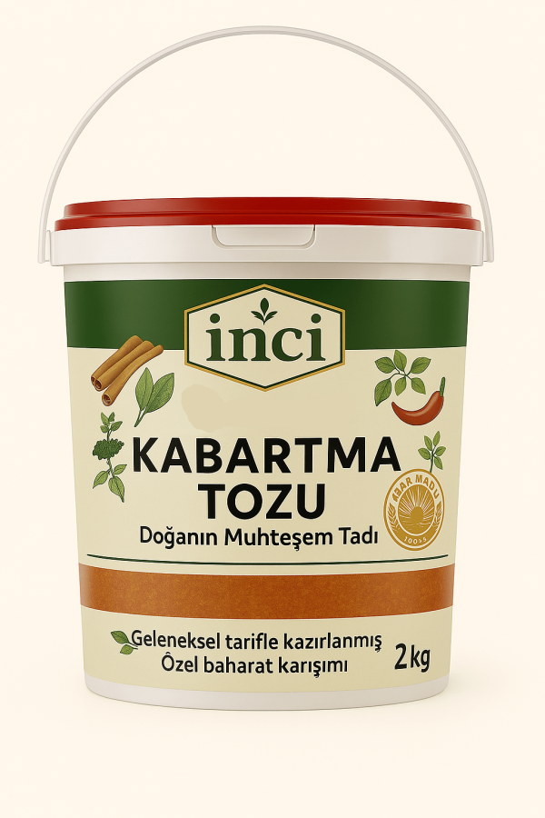 İNCİ BAHARAT - Kabartma Tozu 2 Kg. Kova