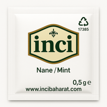 İNCİ BAHARAT - TEK KULLANIMLIK NANE (0,5 GRAM - 2000 ADET)