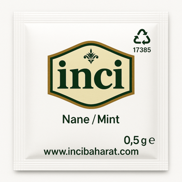 İNCİ BAHARAT - TEK KULLANIMLIK NANE (0,5 GRAM - 2000 ADET)