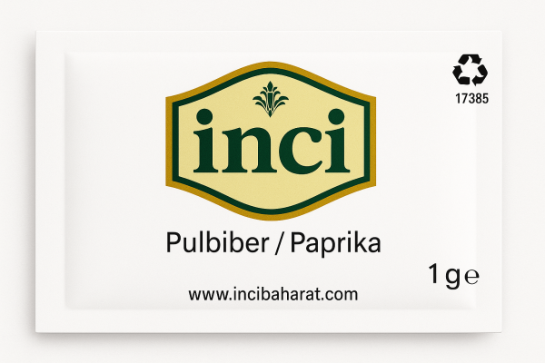 İNCİ BAHARAT - TEK KULLANIMLIK PULBİBER (1 GRAM - 3000 ADET)