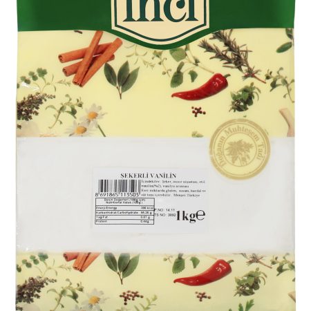 ŞEKERLİ VANİLYA 1 kg.