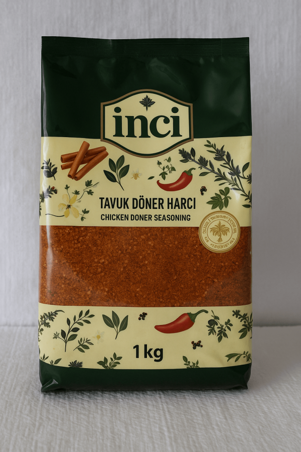 İnci Baharat - Tavuk Döner Harcı 1 Kg.