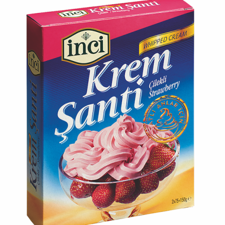 İnci Baharat – Çilekli Krem Şanti 150 gr.