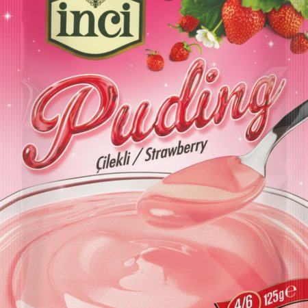İnci Baharat - Çilekli Puding 125 gr.