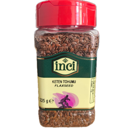 İnci Baharat – Keten Tohumu 225 g (Pet Ambalaj)
