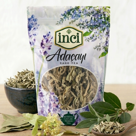 İnci Baharat - Ada Çayı 50 gr. (Doypack)