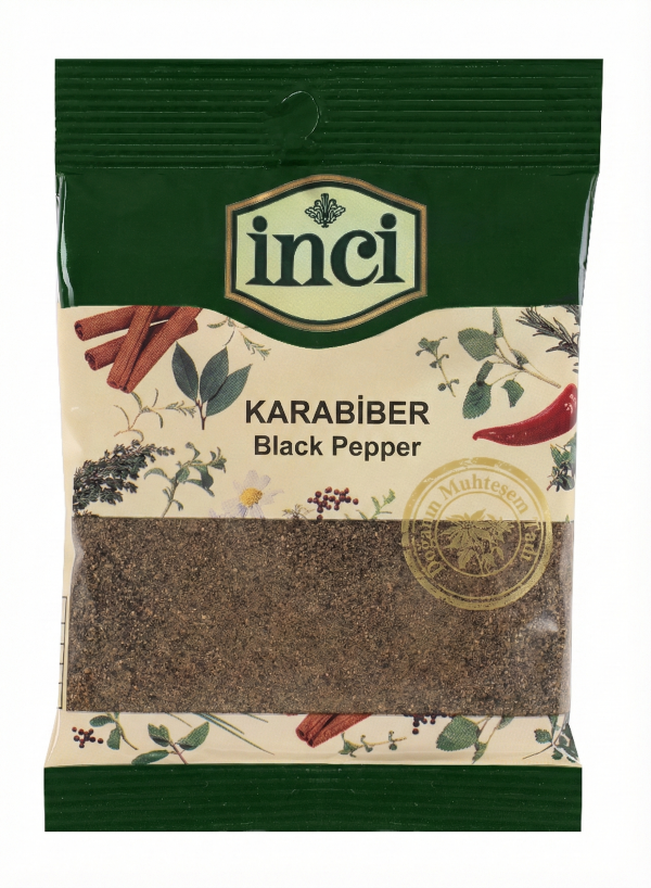 İnci Baharat – Karabiber 20 gr. (Poşet)