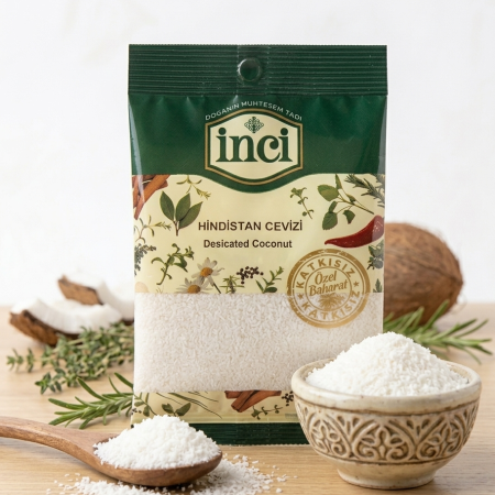 İnci Baharat – Hindistan Cevizi 20 gr. (Poşet)