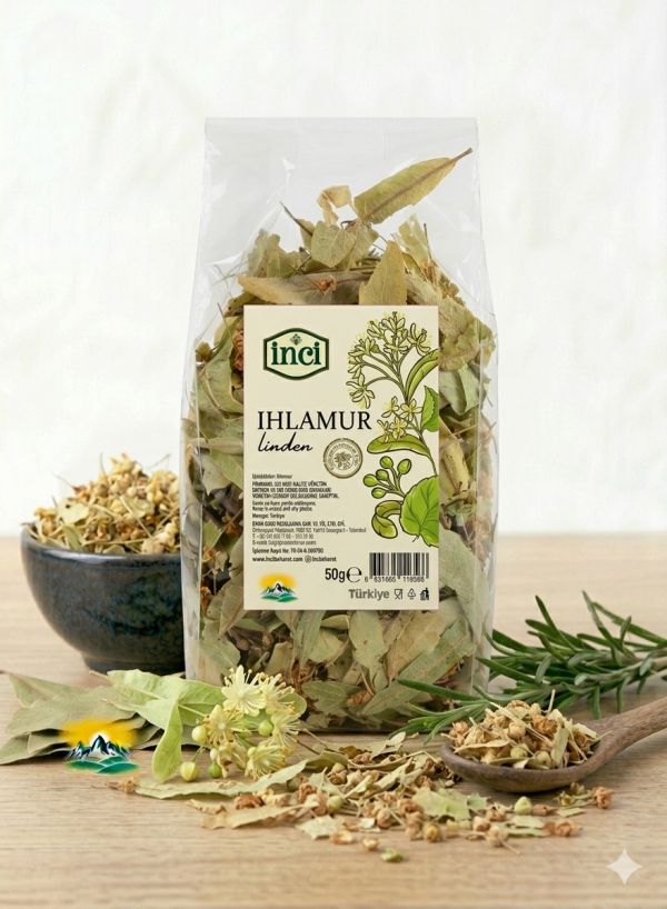 İnci Baharat - Ihlamur 50 gr. (Poşet)