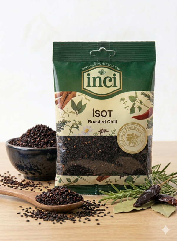 İnci Baharat – İsot 25 gr. (Poşet)