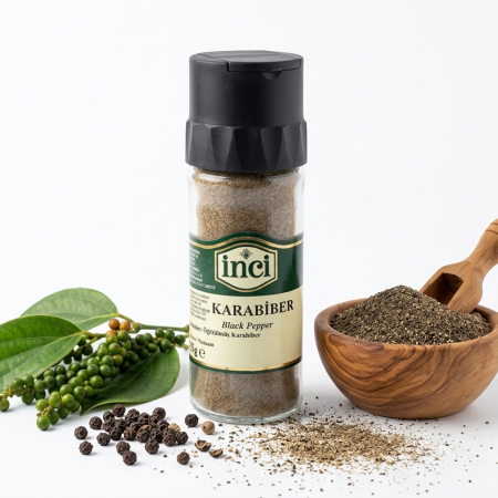 İnci Baharat – Tuzluklu Karabiber 55 gr.