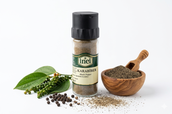 İnci Baharat – Tuzluklu Karabiber 55 gr.
