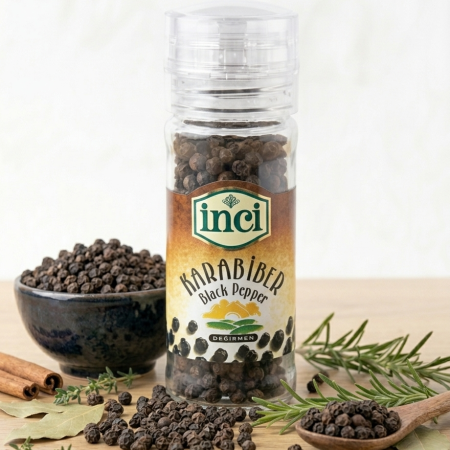 İnci Baharat - Değirmenli Tane Karabiber 50 gr.