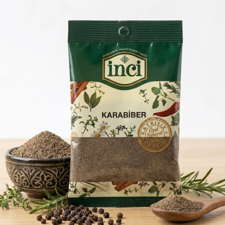 İnci Baharat – Karabiber 20 gr. (Poşet)