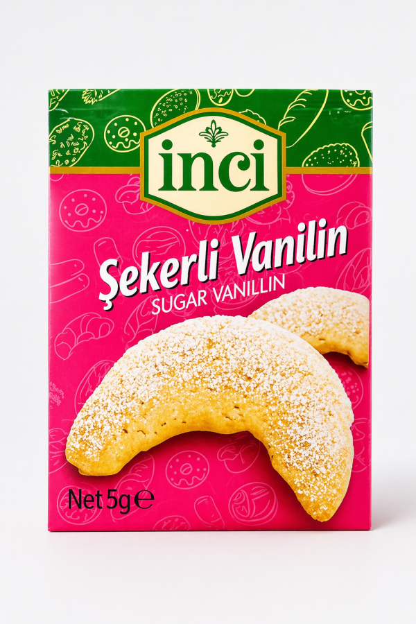 İnci Baharat – Şekerli Vanilya 5’li Poşet 5 gr.