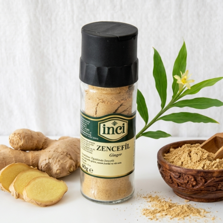 İnci Baharat - Tuzluklu Zencefil 40 gr.