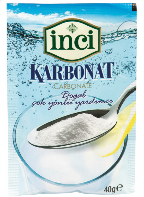 İnci Baharat - Karbonat Zarf 40 gr. 24 Adet