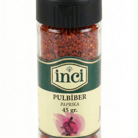 İnci Baharat – Tuzluklu Pulbiber 45 gr.