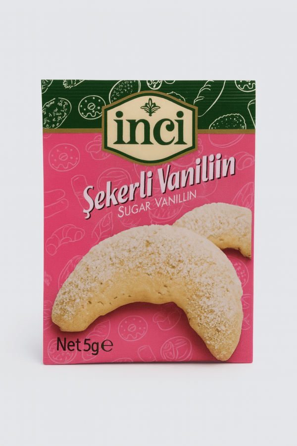 İnci Baharat – Şekerli Vanilya 5’li Poşet 5 gr.